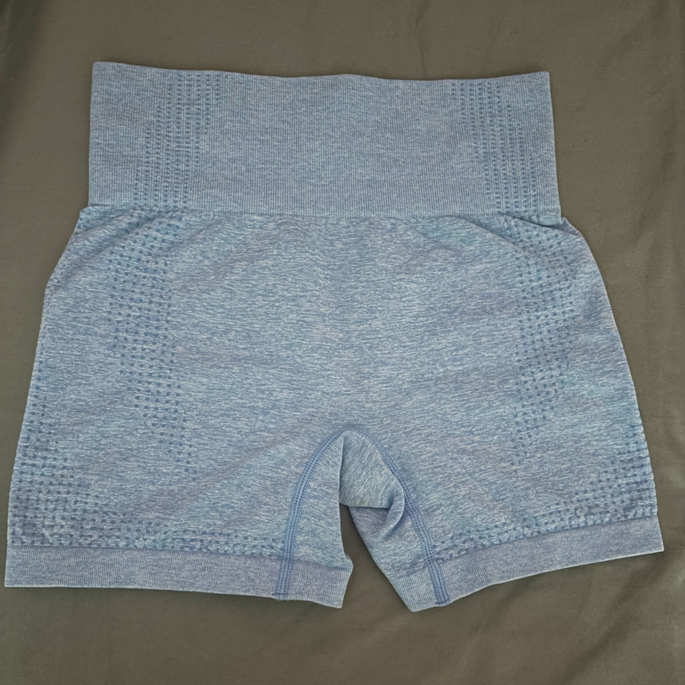 Blue short/ stretchy good for workout or just to wear